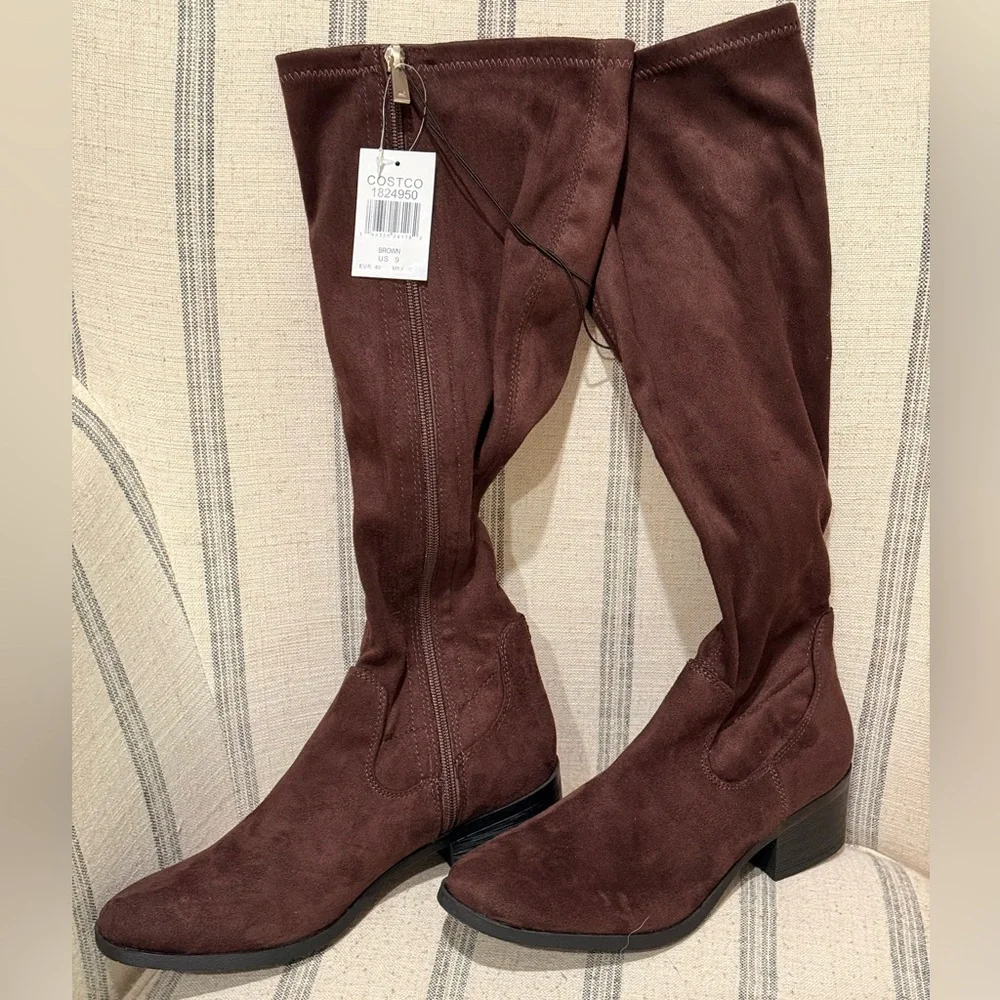 Kenneth Cole Brown Knee-High Boots - Picture 4 of 8